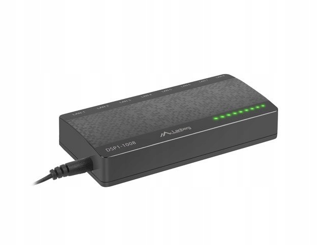 Lanberg Switch DSP1-1008 8-PORT 1GM/S Desktop DSP1