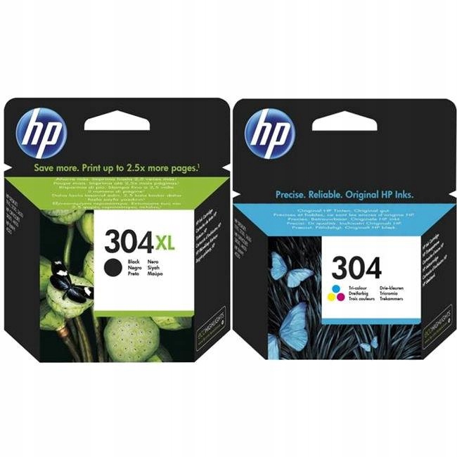 

Zestaw Hp 304XL 304 N9K08AE N9K05AE Black+Color