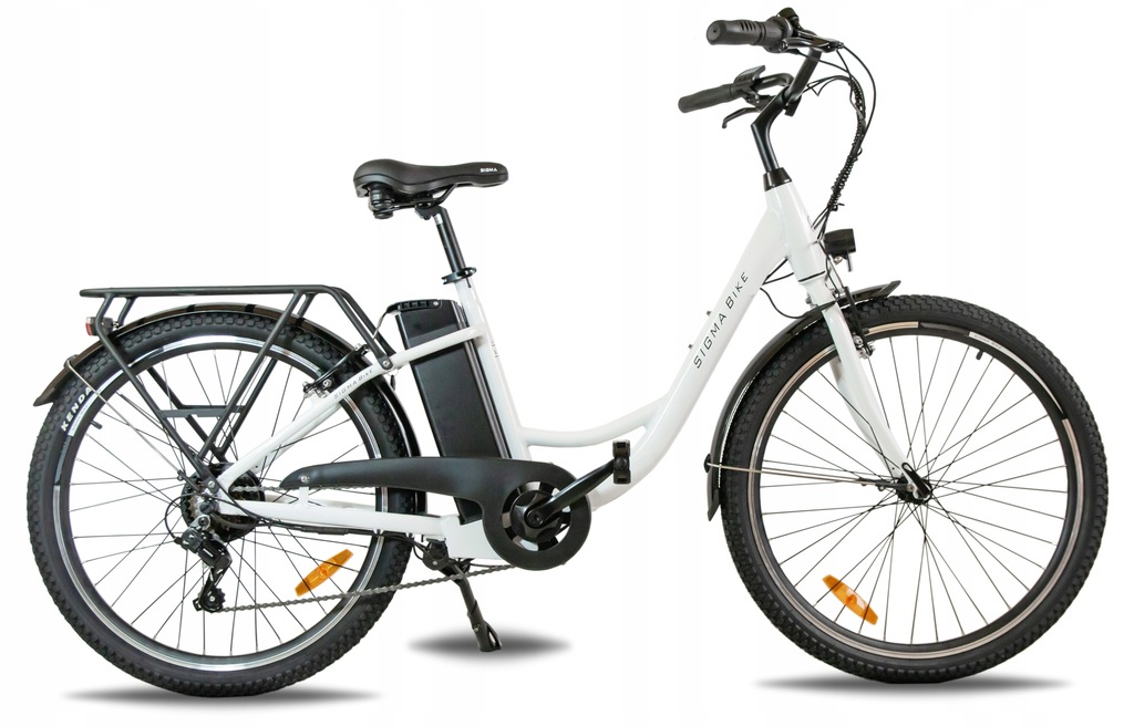 Rower Miejski Elektryczny Low Step 26" 468 Wh