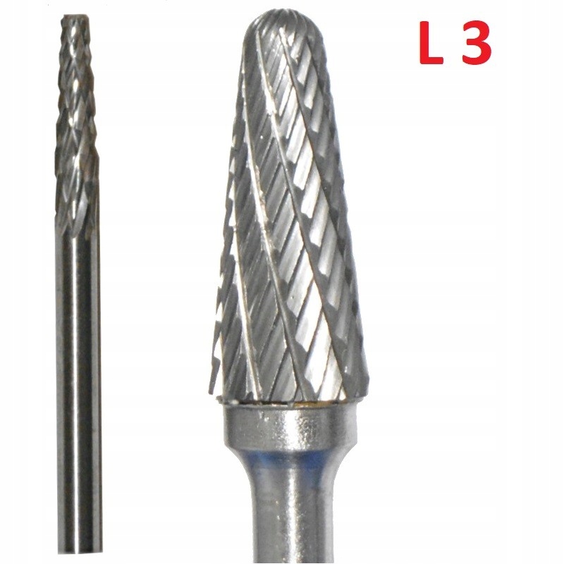 FREZ PILNIK OBROTOWY X TYP L 3 x 16 CHWYT 3 VHM