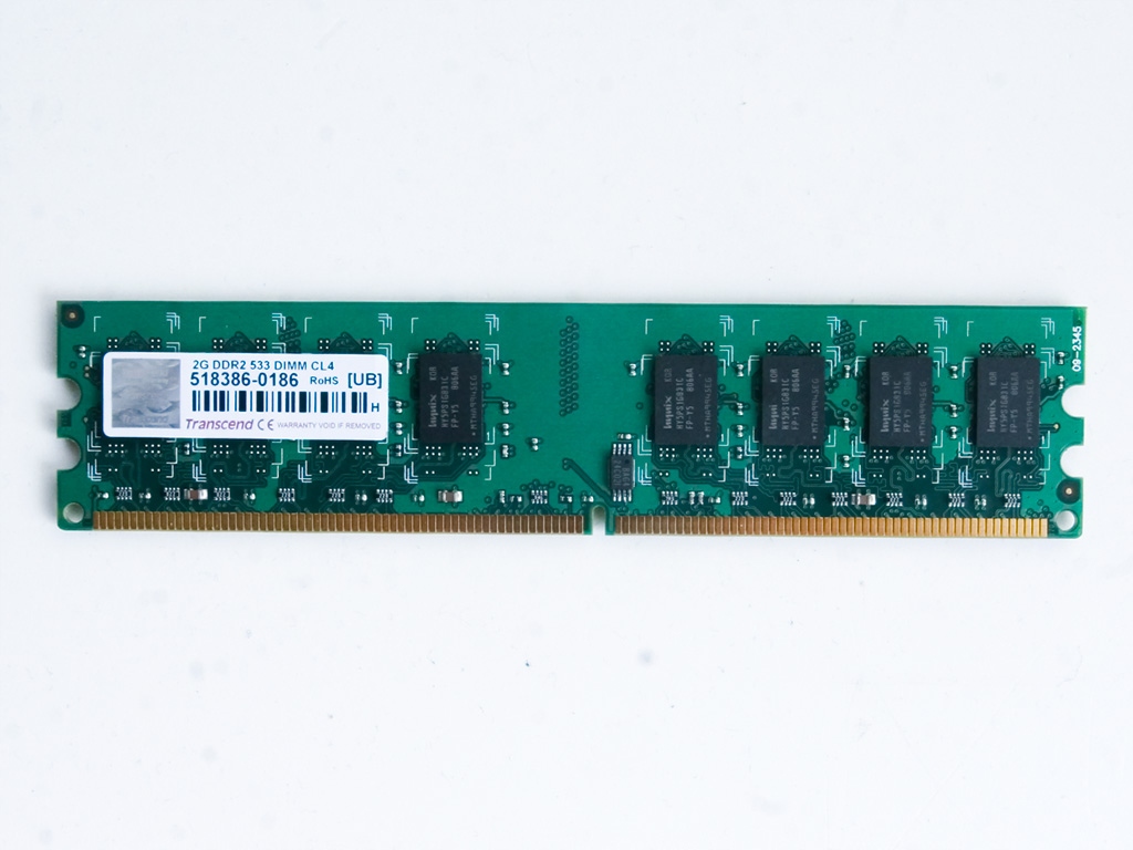 トランセンド・ジャパン 2GB DDR3 1333 DIMM (2Gbit) トランセンド・ジャパン 2GB DDR3 1333 DIMM (2Gbit)