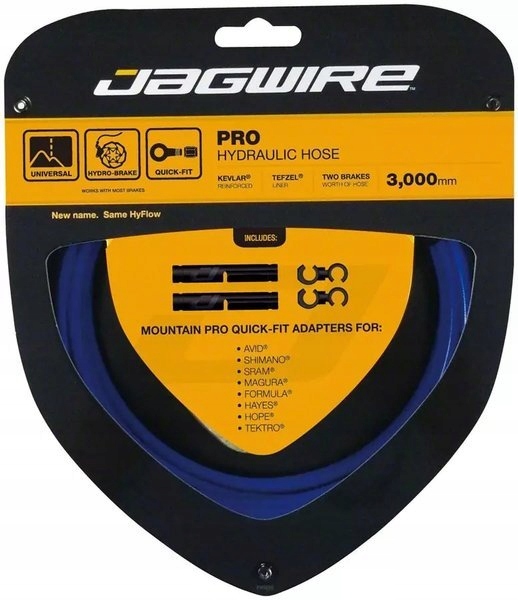 Jagwire hydraulický kabel Mountain Pro modrý 3 m