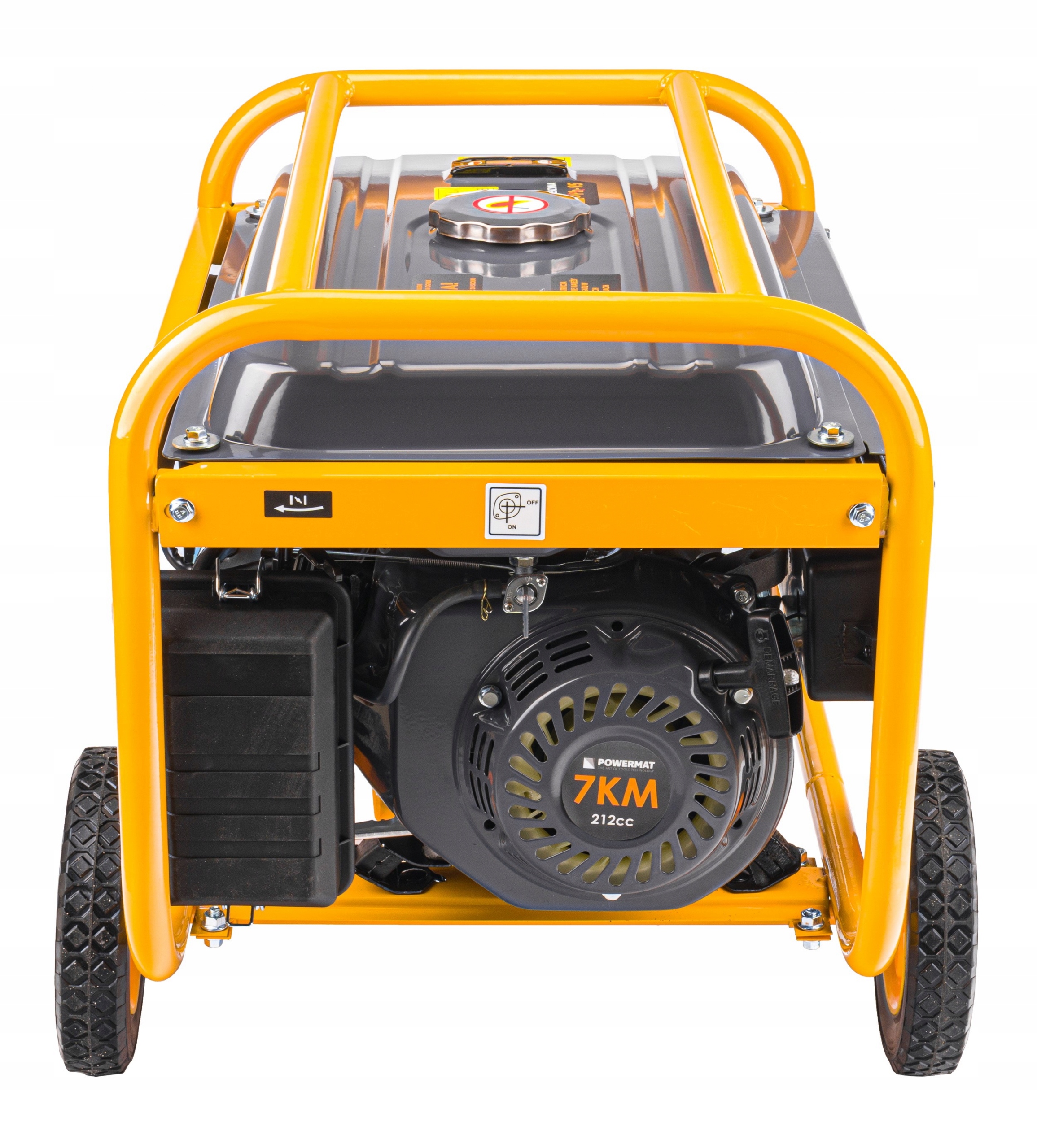 Agregat PRĄDOTWÓRCZY Generator 3000W 230V Koła AVR Rozruch ręczny