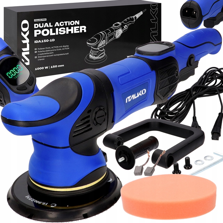 Italko IDA150-1D Led Polerka Leštička 1000W Dual Action Da 21mm