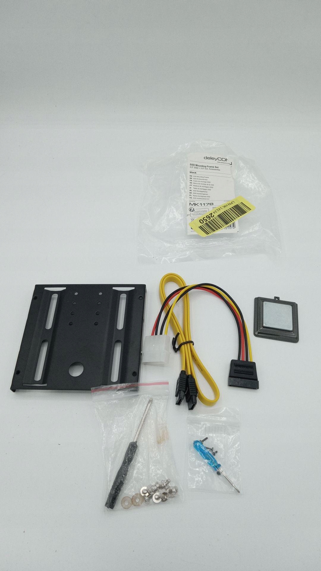 RAMA MONTAŻOWA DO DYSKÓW TWARDYCH 2,5" ADAPTER SSD DO 3,5" Rodzaj ramka