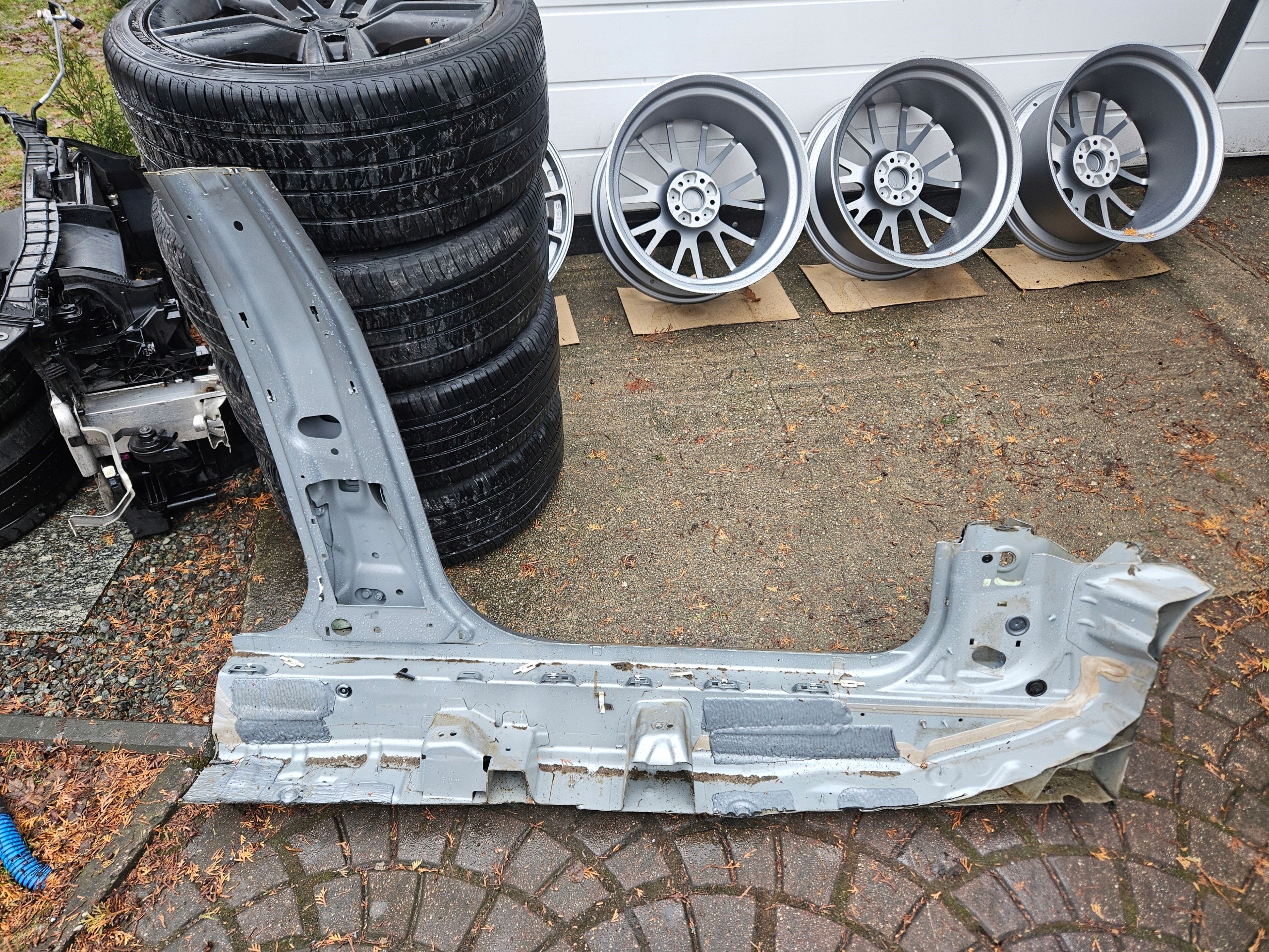 threshold left pillar A B AUDI A7 C7 4G 11-18