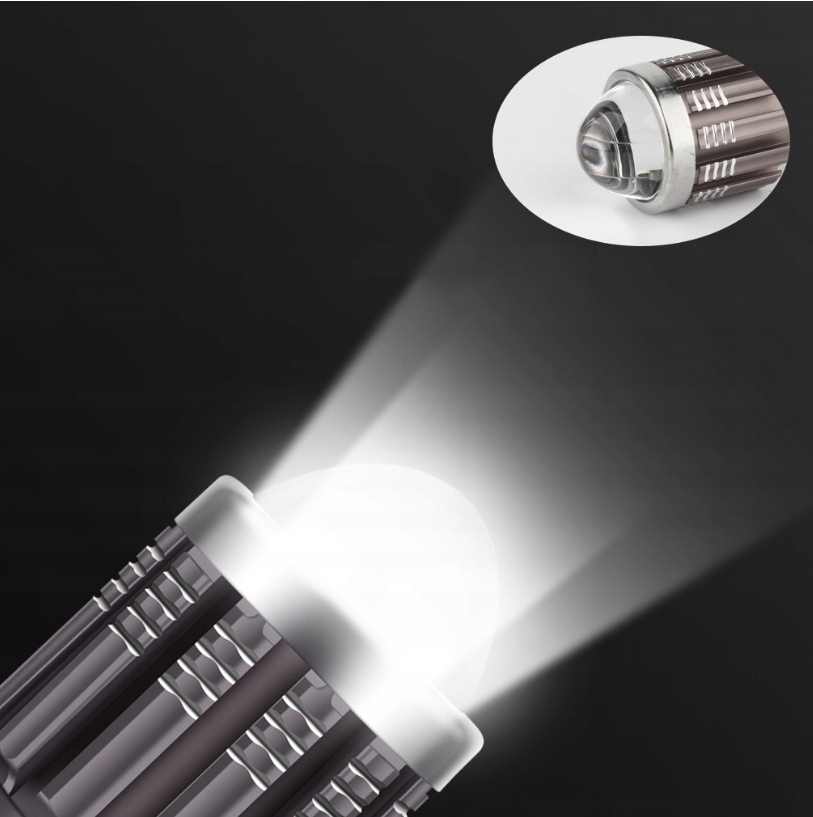 Żarówka Laser LED BA20D, H6 12V-80V 8000lm,zarowka ba20d zarowka led ba20d Typ S2 / BA20d