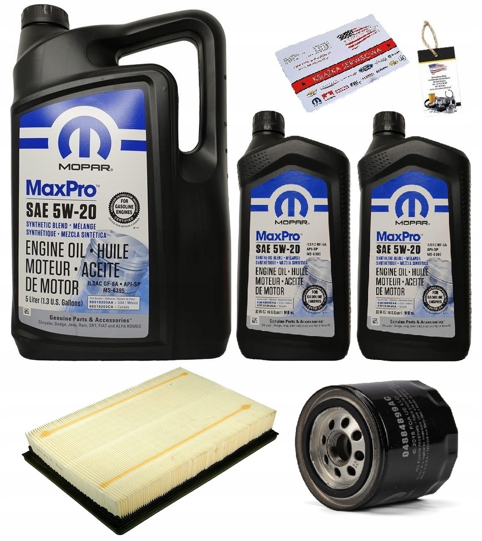 MOPAR 5W20 + FILTRY RAM 1500 5,7 11-12