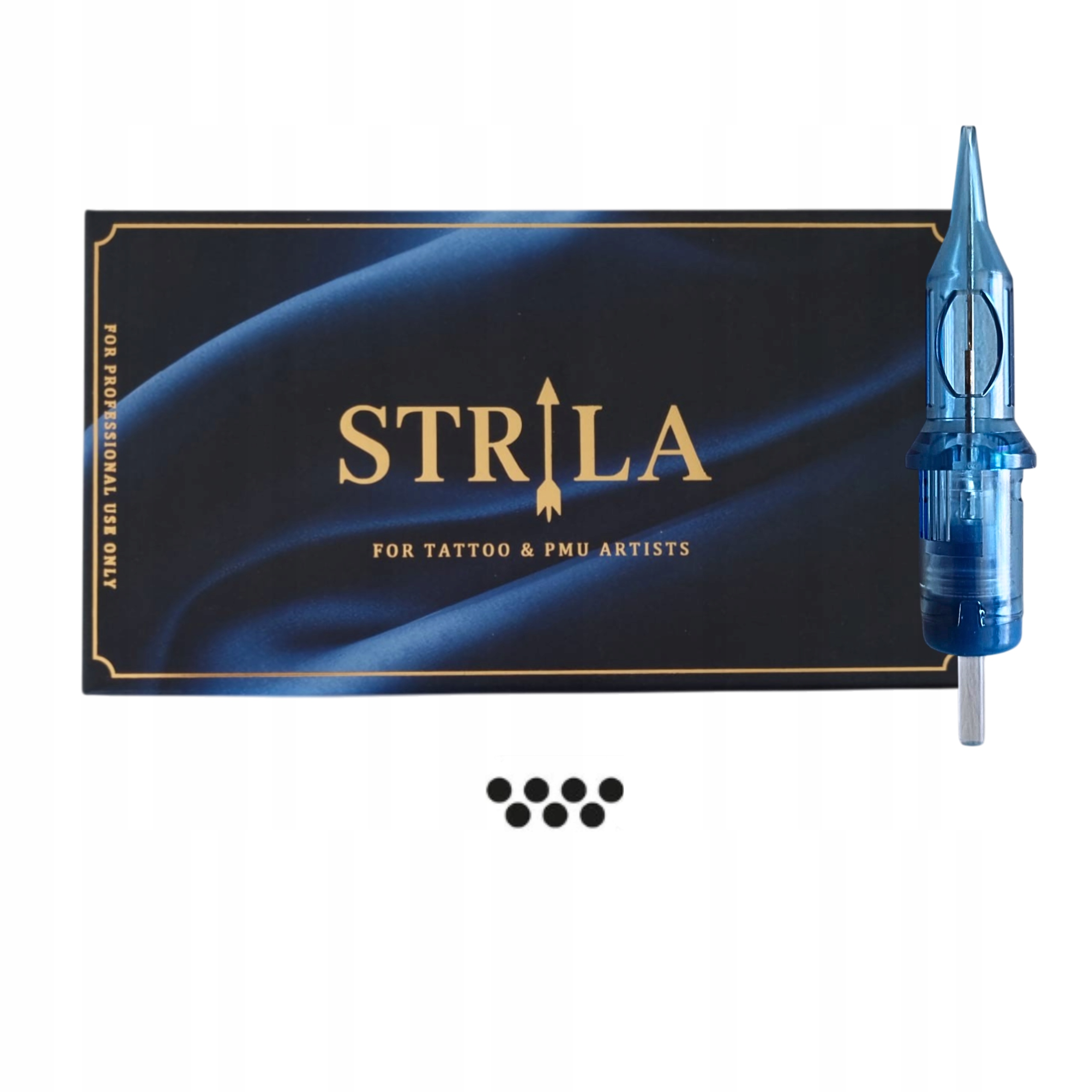 Kartridže na tetování Pmu Strila 1007M 0,30mm 7M Cartridge 20 Ks