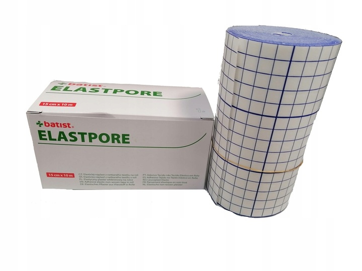 

Elastyczny plaster włókninowy Elastopore 15 x10 m