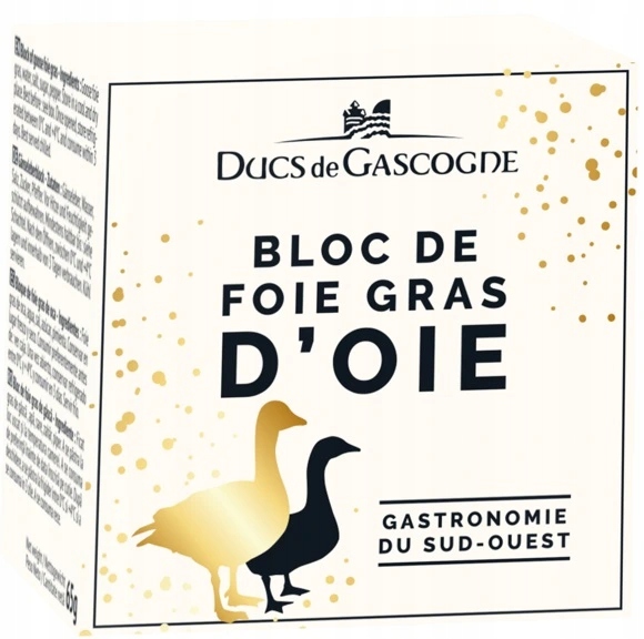 Levně Ducs de Gascogne Husí Foie Gras z Jihozápadu Francie v bloku (plech), 65g