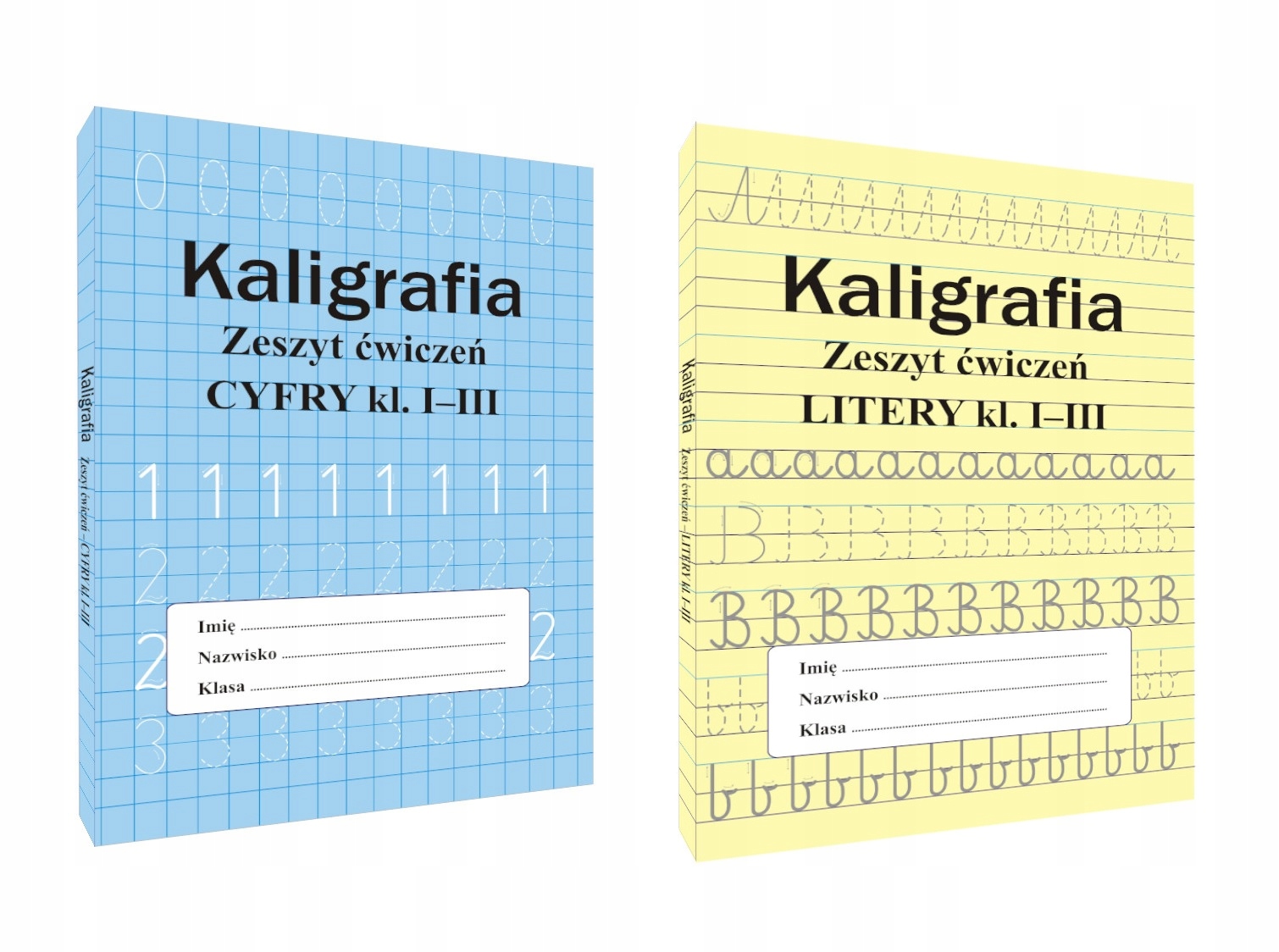 

Kaligrafia Cyfry Litery Zeszyt Ćwiczeń 1-3 Sbm