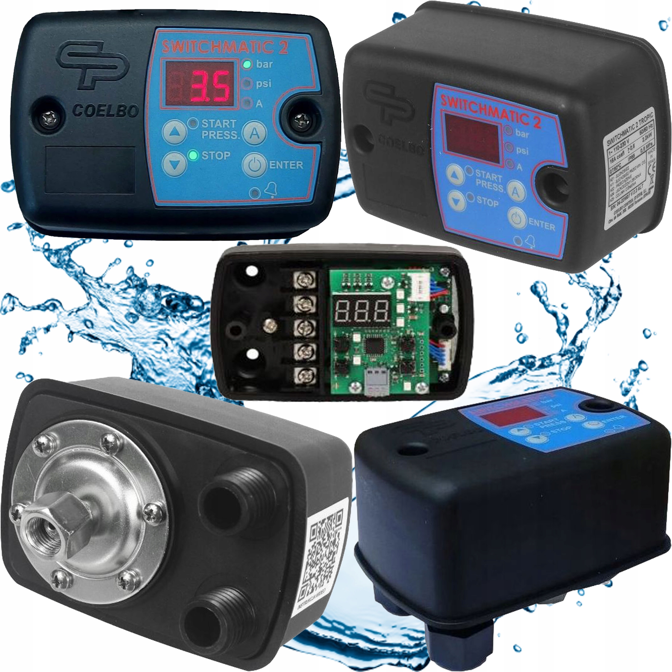 Wyłącznik Ciśnieniowy Do Pompy Switchmatic 2 4w1 Wysokiej Jakości!