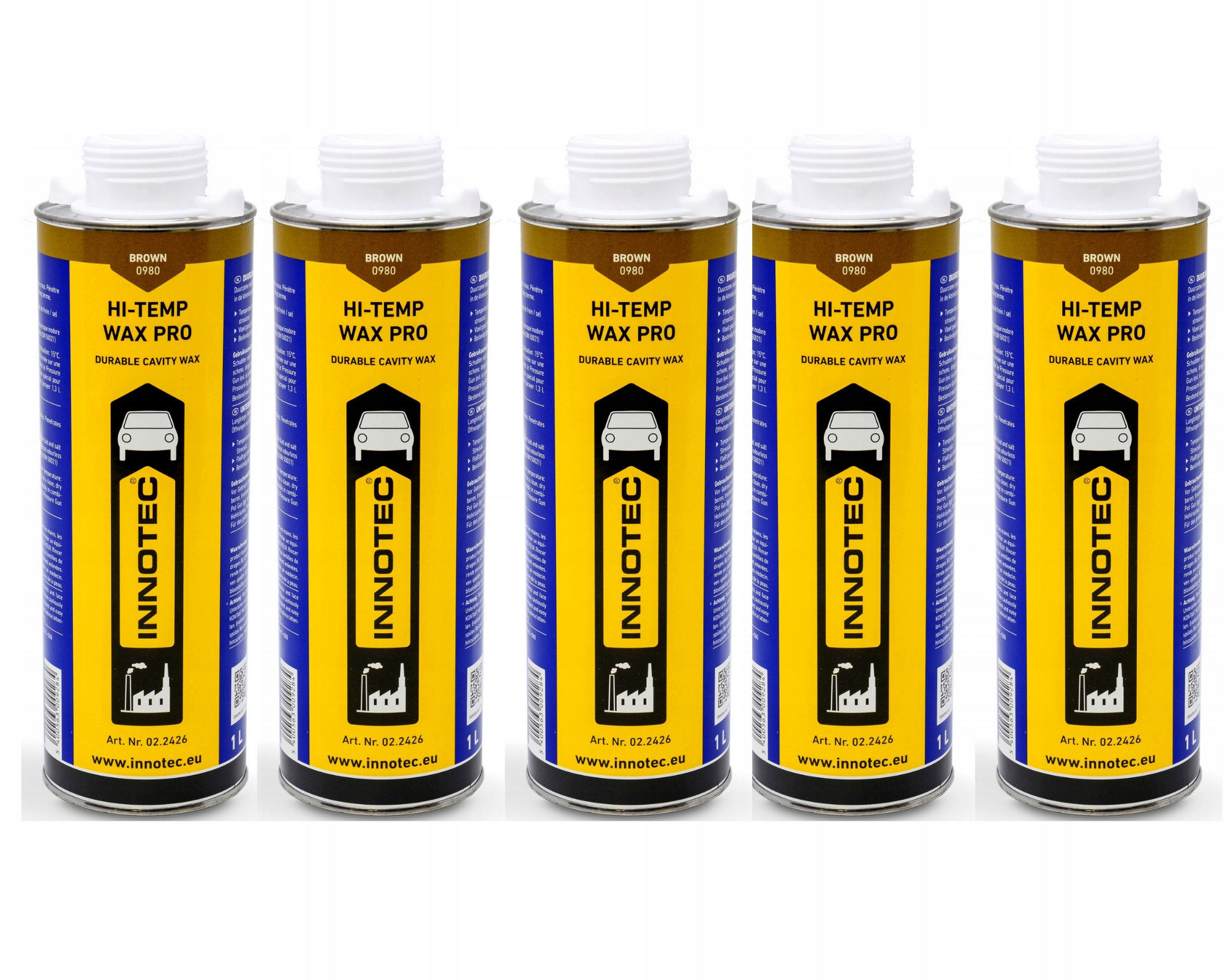 Воск для шасси Hi-Temp Wax Pro 5L INNOTEC купить на Avtoex из Польши в ...