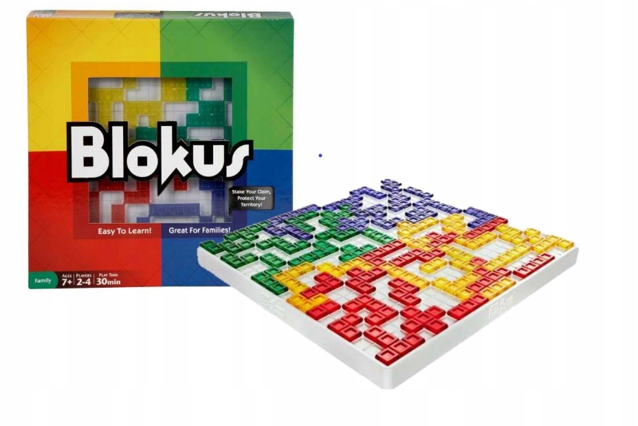 Blokus Logiczna Gra Dla Dzieci Siedem Lat Gra Planszowa Dla Dziecka Ciekawa