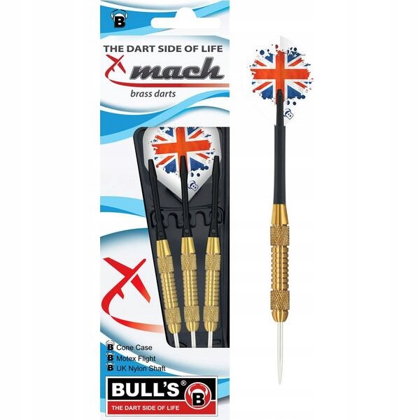 Rzutki Bulls Mosiężne 3 szt.