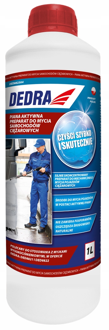 

Dedra Piana Aktywna Do Mycia Aut Ciężarowych 1L