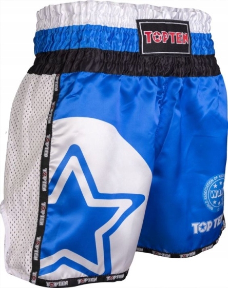 Kraťasy do kickboxu Top Ten „wako Star“ (wako Approved) XXL