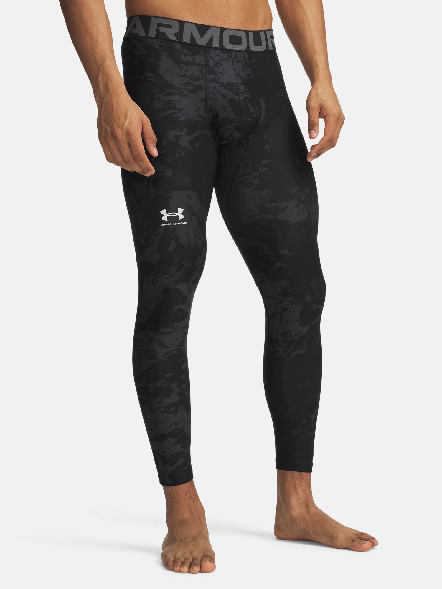 Getry/legginsy długa Under Armour Heatgear Cb Leggings XXL