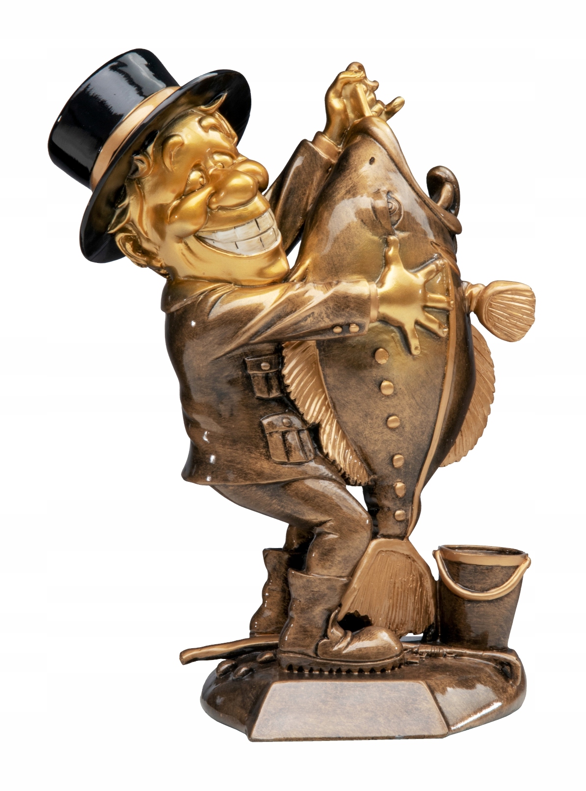 PUCHAR ST39644 STATUETKA - RYBA WĘDKARSTWO