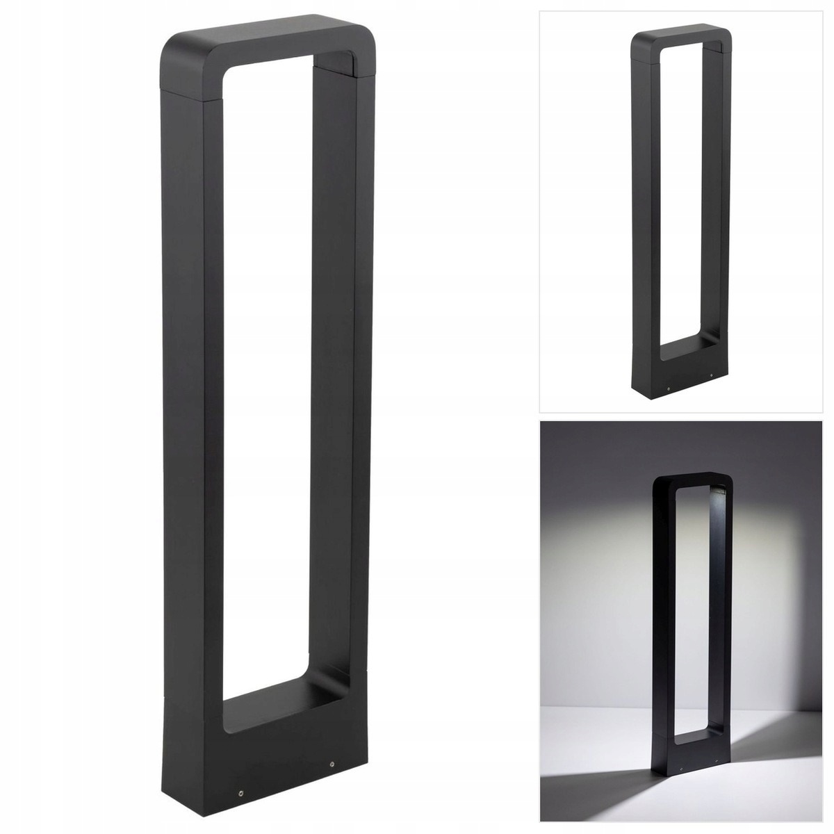 Venkovní zahradní sloupková Led lampa 10W IP54 Arius M Black 19000 Tk Lighti