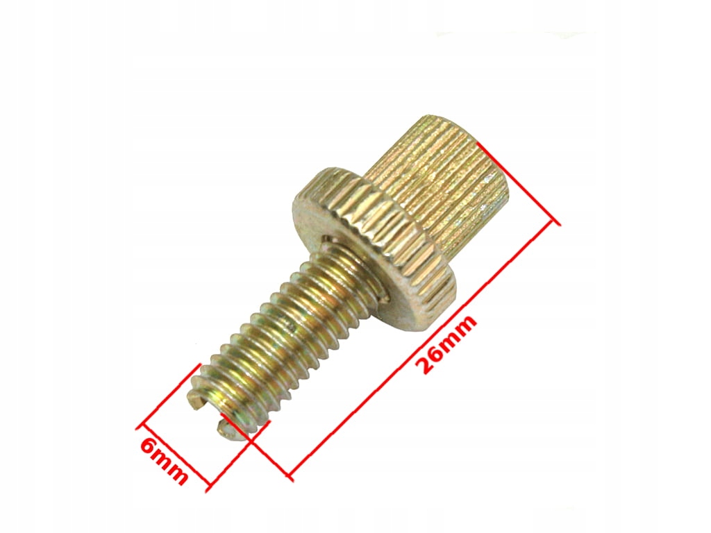 REGULACJA LINKI SPRZĘGŁA/H-CA M6X16 RU