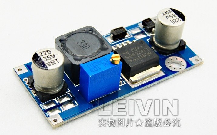 Przetwornica 3A, 3-35V na 1,5-30V -step-down-LM259 Model LM2596