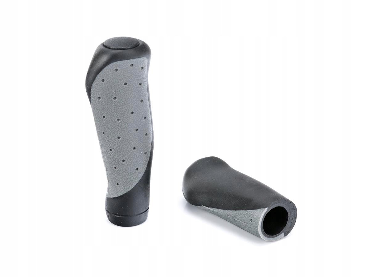 

Chwyty rowerowe Ergonomiczne 135/92mm czarno-szare