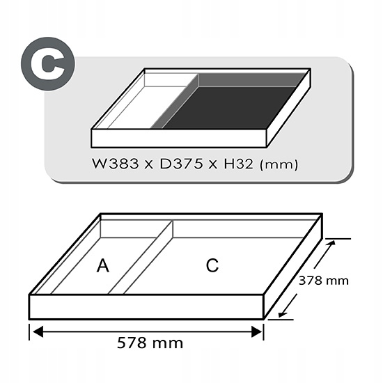 ZESTAW KLUCZY PŁASKO-OCZKOWE 6-З2mm 26szt WKŁAD DO SZAFKI WÓZKA TOPTUL EAN (GTIN) 4711671600524