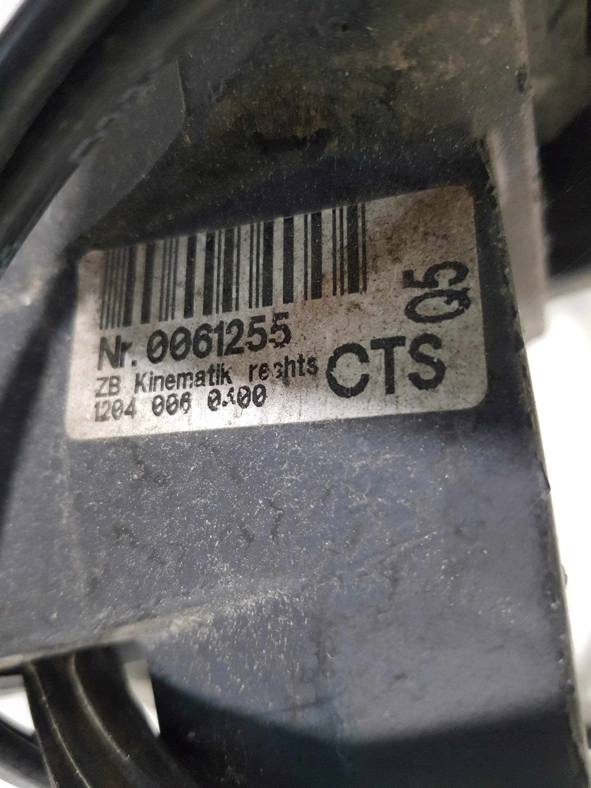 MERCEDES SL R230 hinge roofs bonnet right