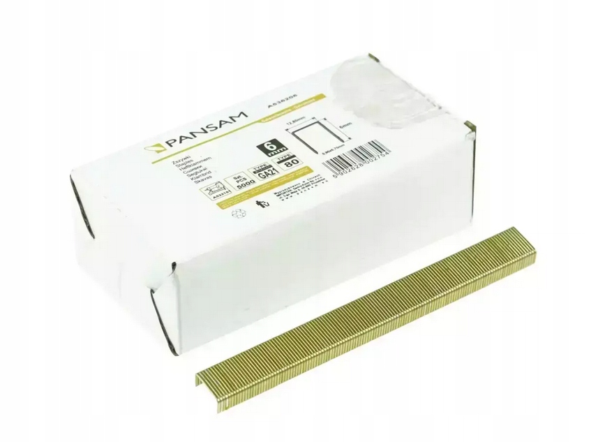 

Zszywki typ 80 Pansam A536210 10 mm 5000 szt.