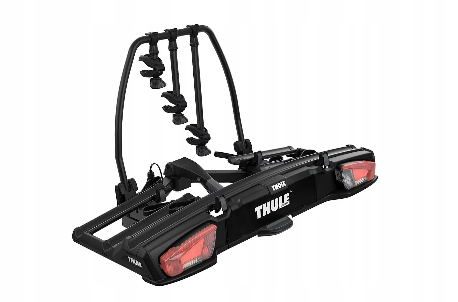 Bagażnik rowerowy Thule VeloSpace XT3 czarny na hak holowniczy na 3 rowery