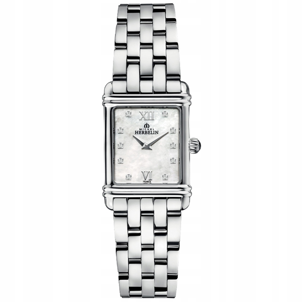 Dámské hodinky Herbelin 17478B59 Zirkony stříbrné