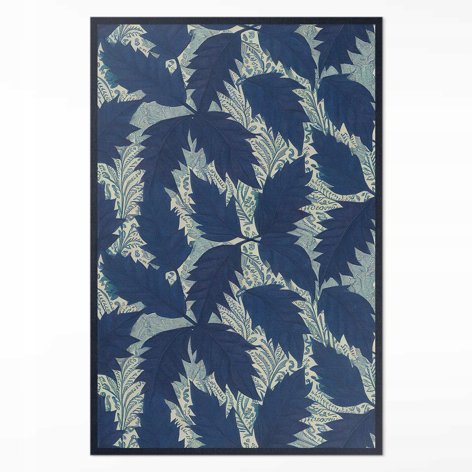 Univerzálny vinylový koberec do interiéru Elegantné vintage listy 120 x 180 cm