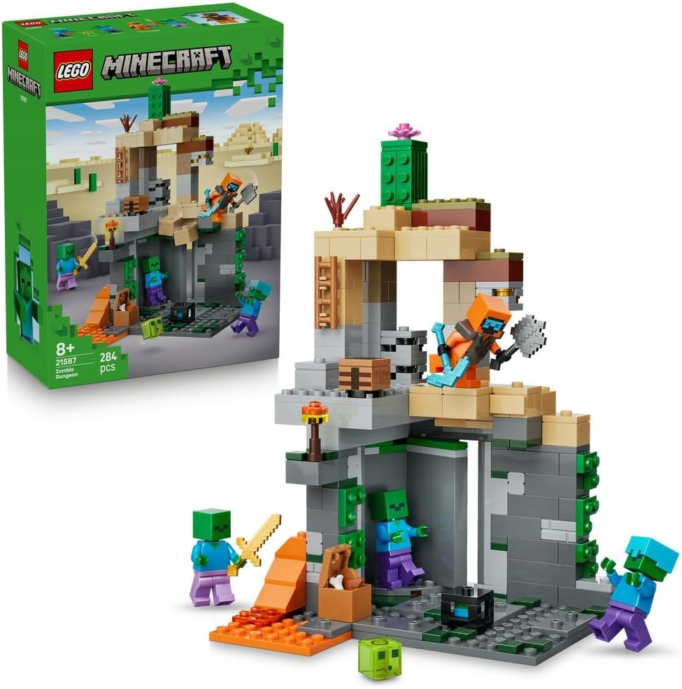 Lego Minecraft 21587 Loch zombie Pouštní poutník 8+