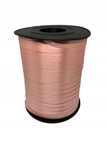 

Wstążka do balonów Rose Gold różowe złoto 500m