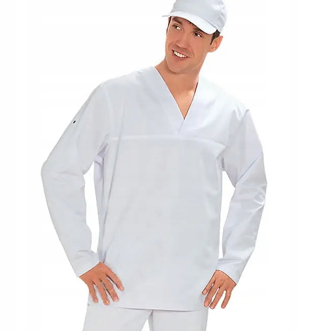 Mikina Haccp s bílým vzorem dlouhý rukáv S