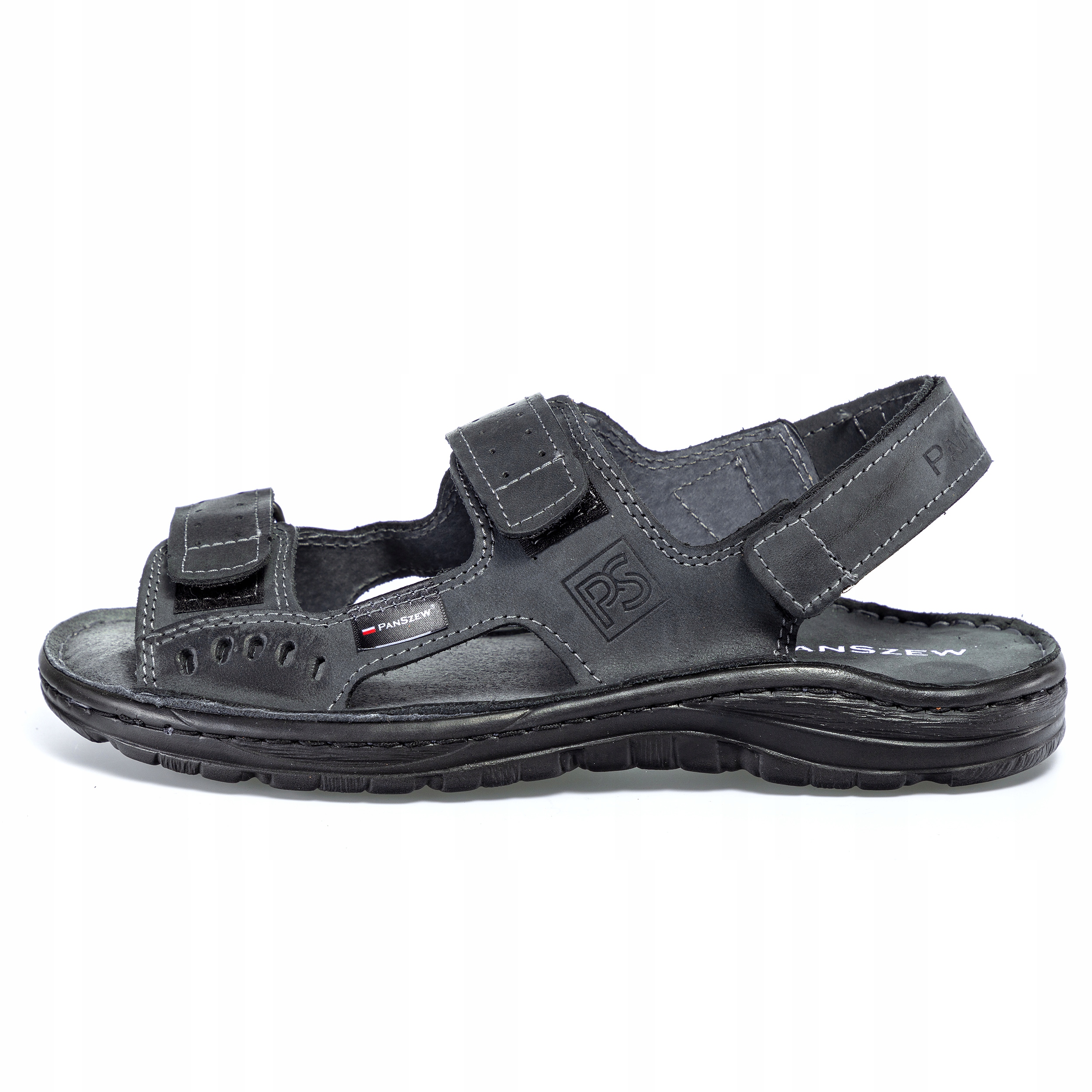 PanSzew POLSKIE Sandały Męskie SKÓRZANE Buty ze Skóry Naturalnej 39-46 EAN (GTIN) 5905487404455