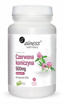 

Czerwona Koniczyna Aliness ekstrakt 500 Menopauza