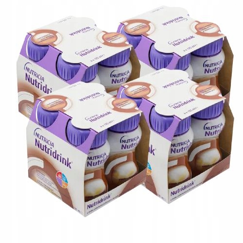 Zestaw 4x Nutridrink czekoladowy, 4x125ml