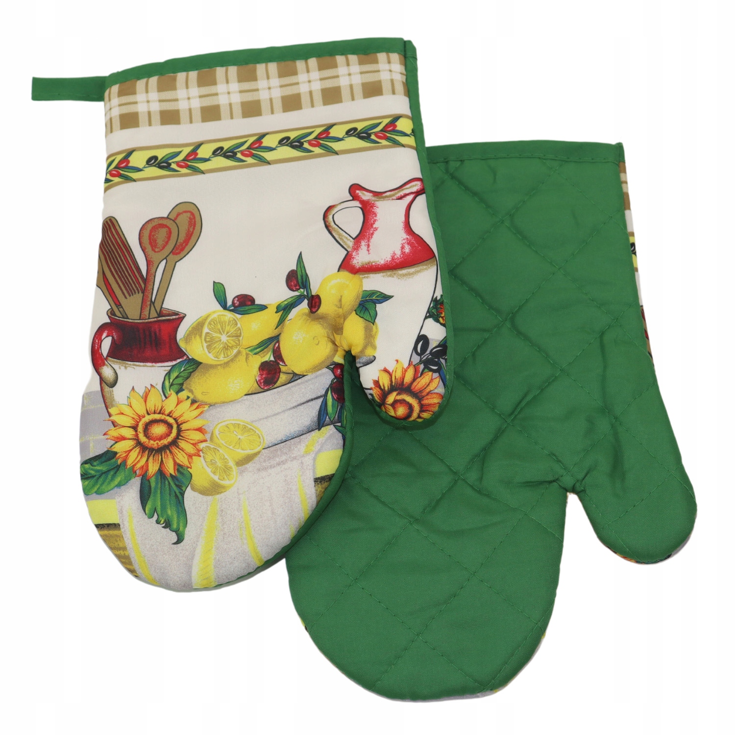 Rękawice Kuchenne Magnesem Owoce Przybory