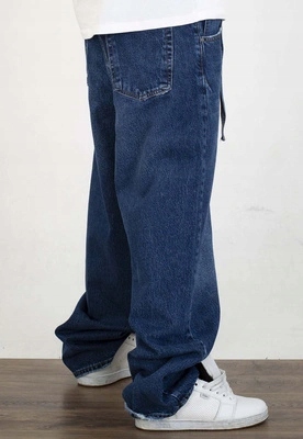 Kalhoty I8 Denim BAG118 Baggy tmavě modré