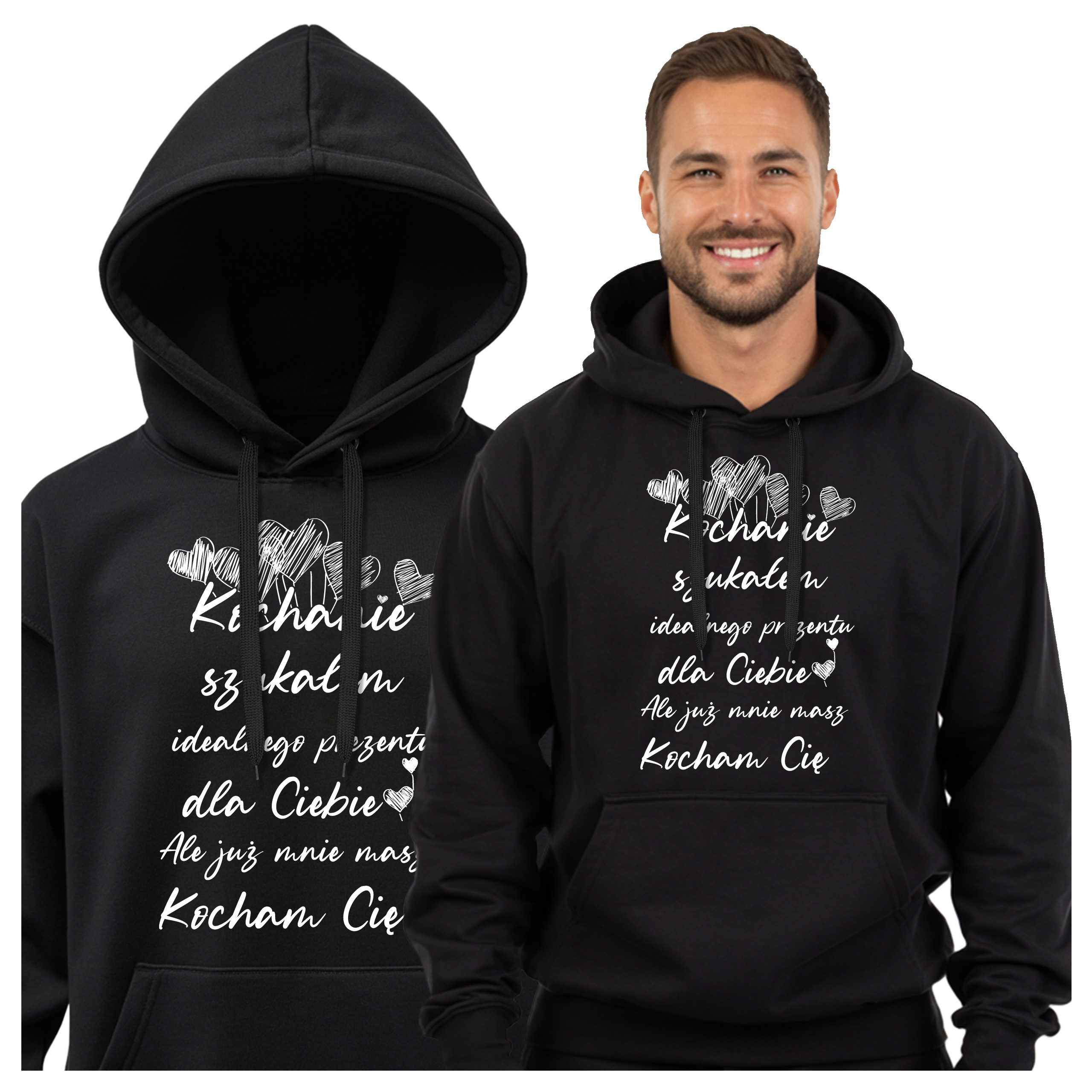 Pánská mikina s kapucí Zábavná, jako Dárek K Valentýnu, Ideální Dárek 3XL