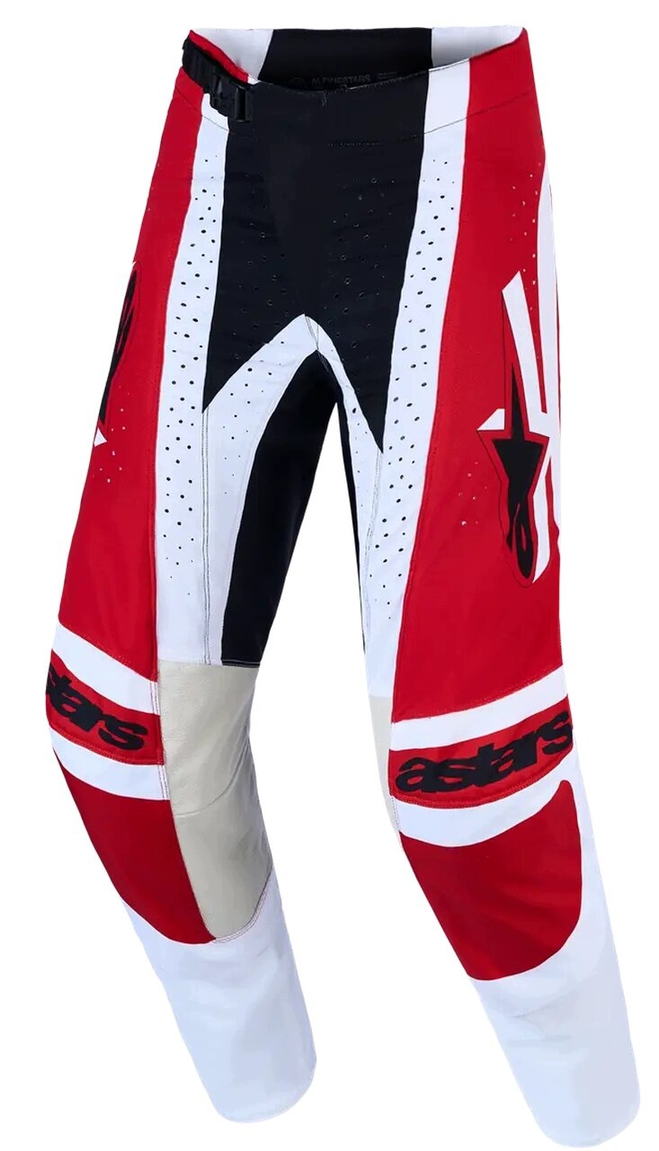 Nohavice Alpinestars Techstar Maven White/Red 40