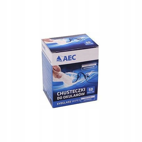 

Aec Chusteczki do czyszczenia okularów 50 Szt