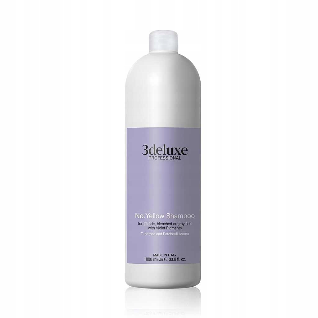 Šampon neutralizující žluté tóny 3deluxe Professional No.Yellow 1000 ml
