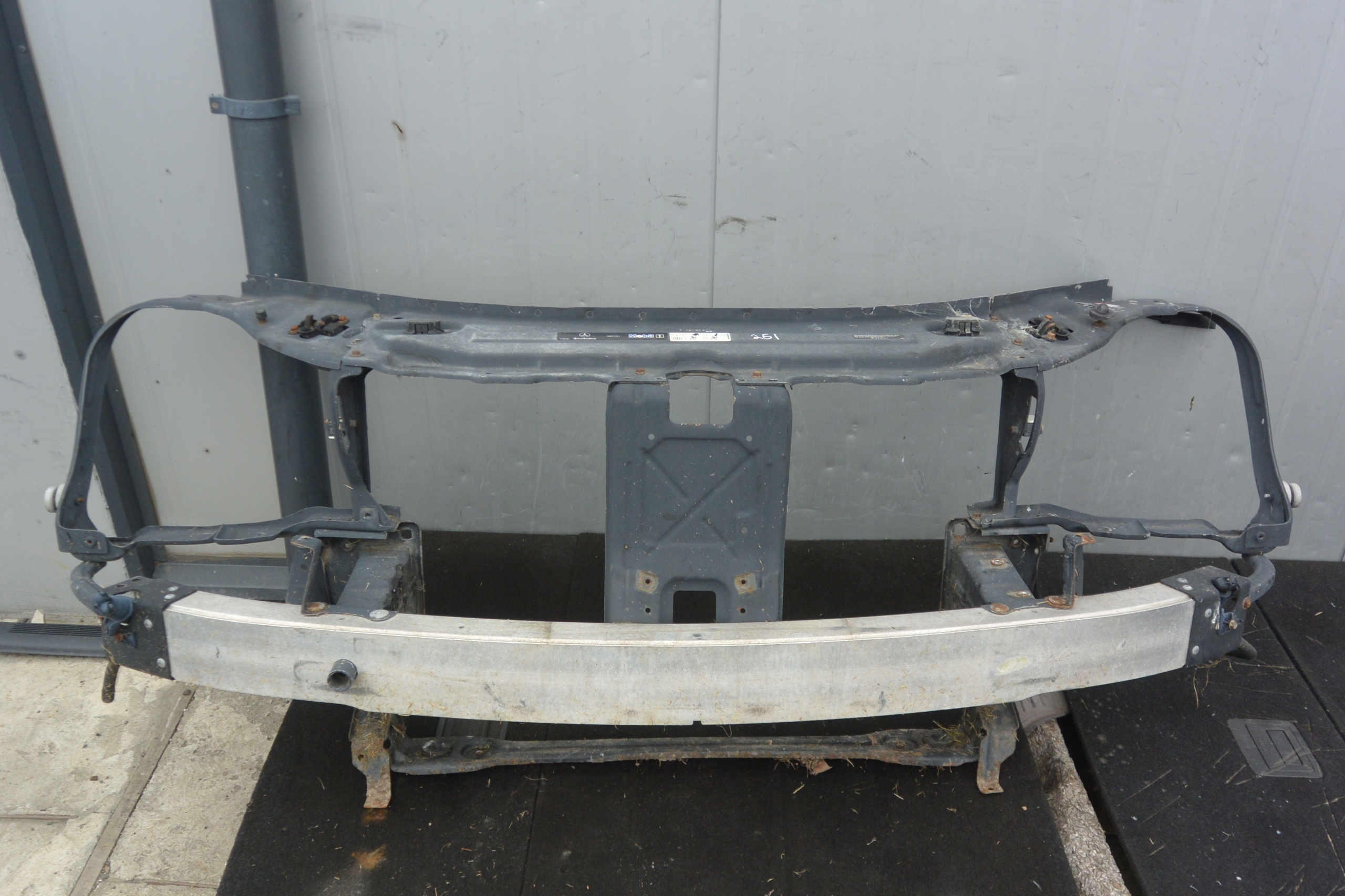 support panel for radiators pillar MERCEDES R W251 tip sider OKULAR
