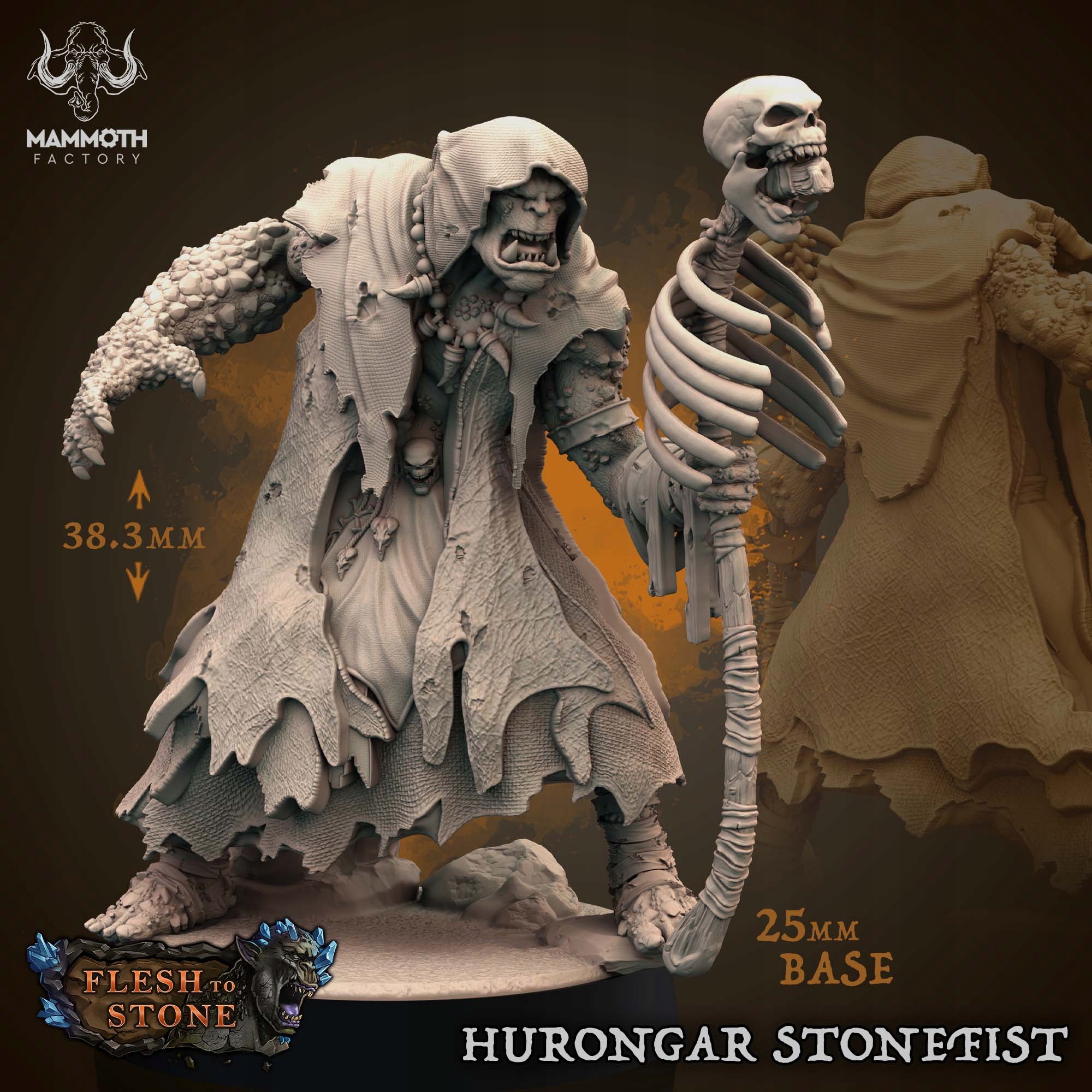 Hurongar Stonefist - Mammoth Factory - Druk 3D
