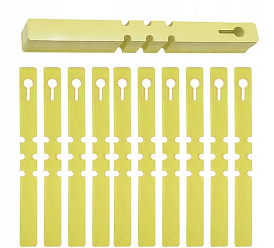 

Herbgarden Źółte Etykiety na rośliny 100szt 2x21cm