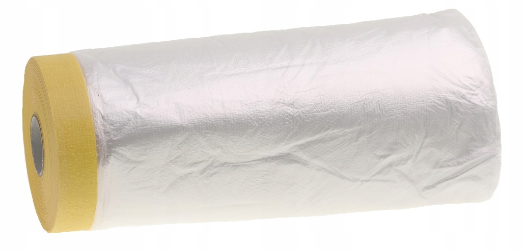 

Folia Malarska Z Taśmą 140cm x 33m Taśma Antychlap